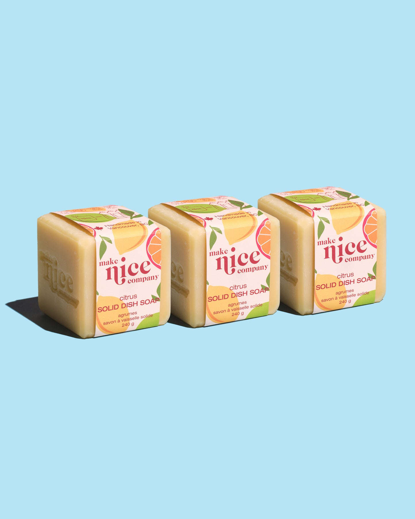 Citrus Solid Dish Soap