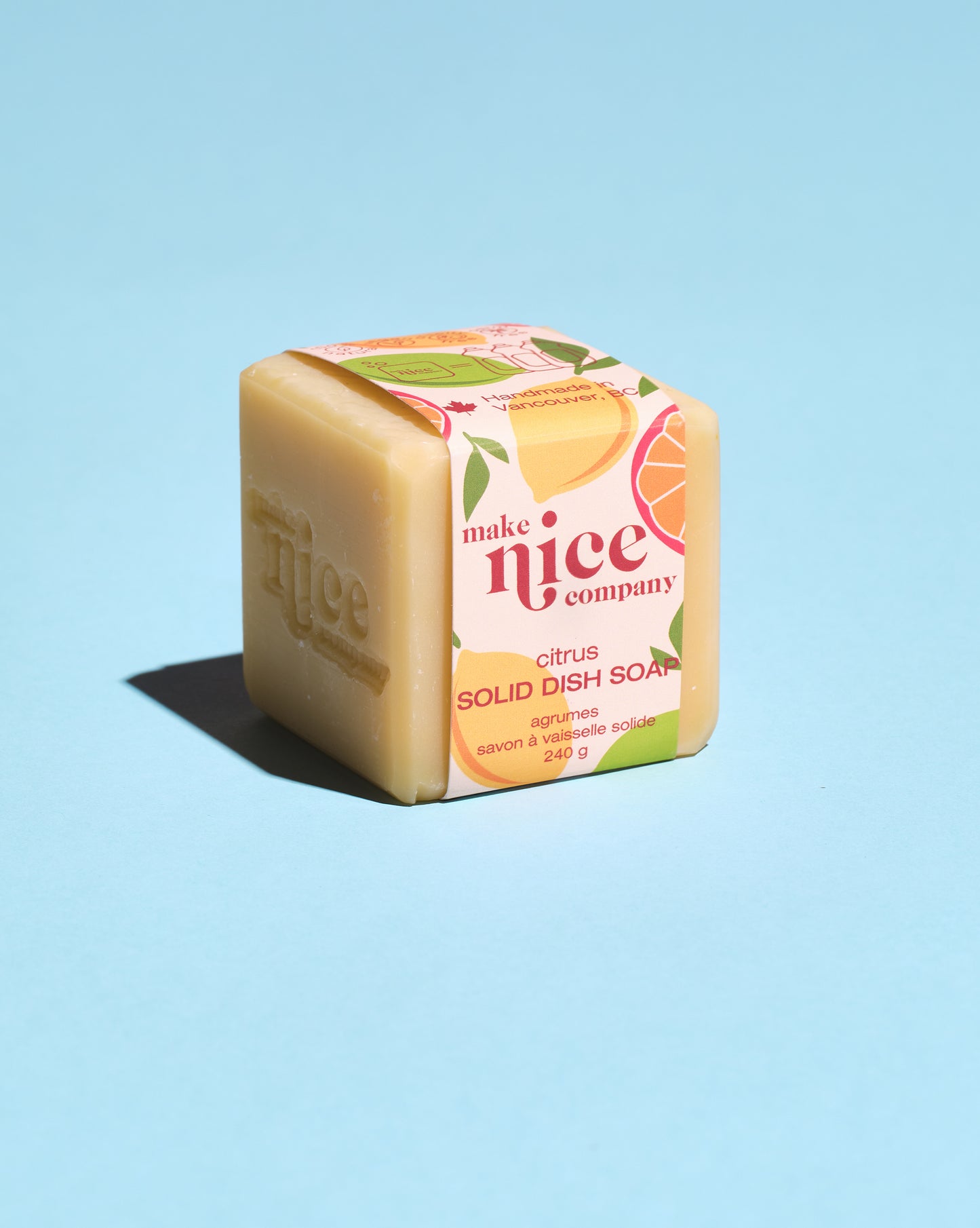 Citrus Solid Dish Soap