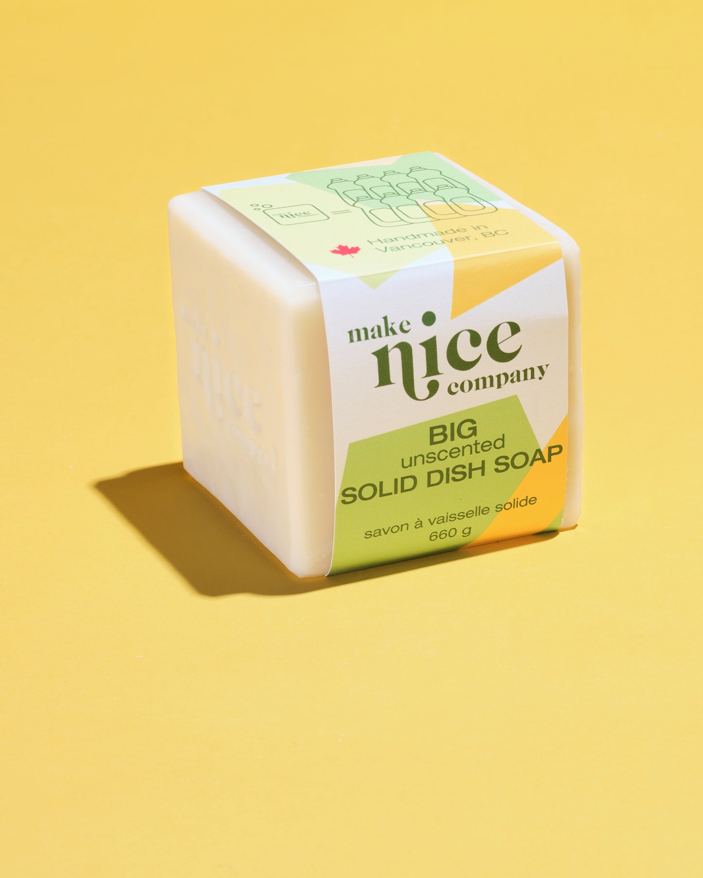 BIG Unscented Solid Dish Soap