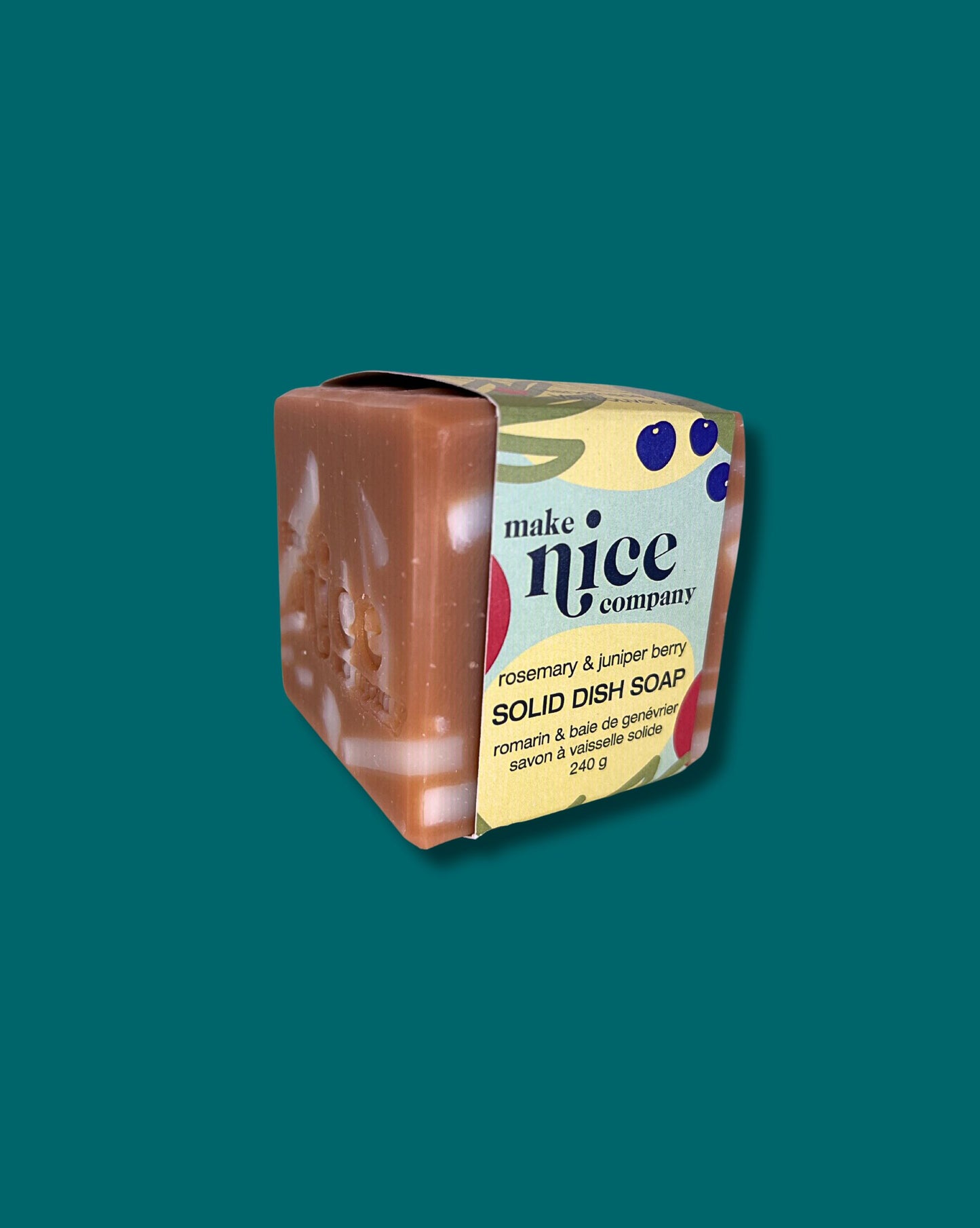 Rosemary + Juniper Solid Dish Soap